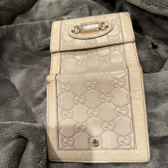 Good used condition Gucci, wallet, off-white - Picture 7 of 14